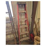 6' Fiberglass Folding Ladder