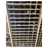 Shelf with contents bolts and nuts misc sizes.