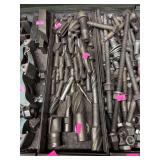 machinist tooling, specifically a lot of drill bits