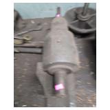 heavy-duty industrial spindle component, likely for a lathe or grinding machine.