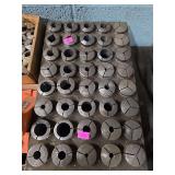 Hardinge and Porst Bros. collets and collet chuck accessories and fingers misc sizes