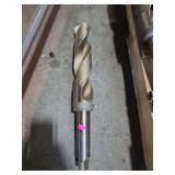 Taper shank drill bit carbon steel. 2 11/16