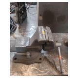 5 inch jaw bench vise. made in USA
