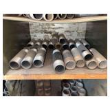 Cubby of galv/black pipe fittings