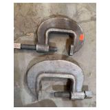 Set of 2 C clamps