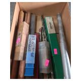 1 lot of various sized drill bits