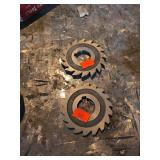 2- Side Milling Cutter 3×1/4×1 and  3×3/16×1