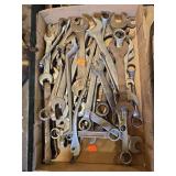Box of Miscellaneous Wrenchs