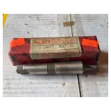 Cleveland Twist Drill No. 679 Spiral Fluted Slotting End Mill – No. 7 Taper Shank – HSS – With Original Box