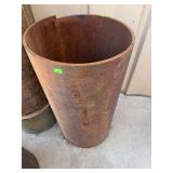 Steel Pipe approx 27” long, x 14”OD x 5/16”