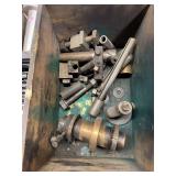 Assorted Machinist Lathe & Milling Machine Tooling – Centers, Hold-Downs, Bolts & Hardware