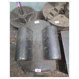 heavy-duty electric motor, likely a fractional horsepower industrial motor,