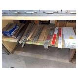 Contents of shelf mak a key assortments and various metal