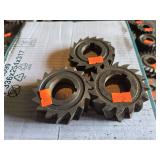 3- Side Milling Cutter: 2: 3×1×1-1/4 and 3×3/4×1-1/4