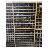 Shelf with contents bolts and nuts misc sizes.