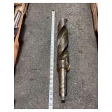 Taper shank drill bit carbon steel. 2 5/8