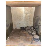 Cubby of galv/black pipe fittings