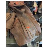leather welding chaps or aprons
