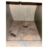 Cubby of galv/black pipe fittings