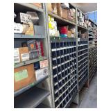 Metal shelving unit with cubby’s (shelf only) 84x36x12