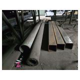 5 Pieces of Tube Steel from 6' to 8'