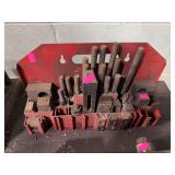 Lathe Tool Holder & T-Slot Clamping Kit with Rack – Machine Shop Tooling