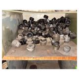 Cubby of galv/black pipe fittings