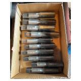 Lot of 10 large thread taps.