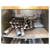 Cubby of galv/black pipe fittings