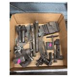 Flat of metalworking tools and accessories