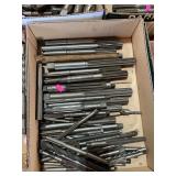 Box of assorted reaming bits