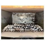 Cubby of galv/black pipe fittings