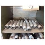 Cubby of galv/black pipe fittings