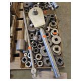 Heavy Duty 3/4' Hammer Wrench w/ Various Sockets
