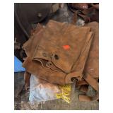 leather welding chaps or aprons