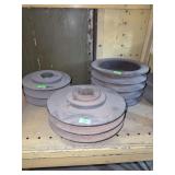 Pulley/belt wheels misc sizes
