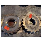 Lot of 2 HSS Form Milling Cutters – Corner/Form Profile Cutters