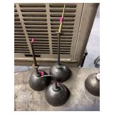 vintage metal thumb oilers