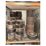 Cubby of galv/black pipe fittings