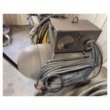 Vintage Industrial Arc Welder on Rolling Cart w/ Leads – Heavy Duty Stick Welder