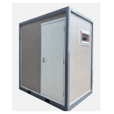 RAYSKY mobile toilet Model RM87-96 8ft 1in (H), 7ft 3in (L), 4ft 11in (W)