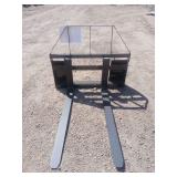 Mower King Skid Steer Forks 4,000 lb Rating