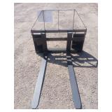 Mower King Skid Steer Forks 4,000 lb Rating