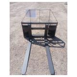 Mower King Skid Steer Forks 4,000 lb Rating