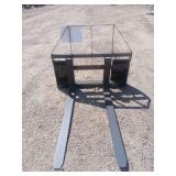 Mower King Skid Steer Forks 4,000 lb Rating