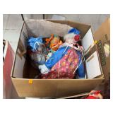 Box of clown dolls
