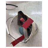 Bucket with misc items