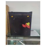 lot contains a Hisense compact refrigerator (mini fridge)