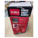 Toro electric Power Sweep Blower