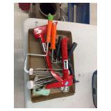 Caulking guns and paint rollers